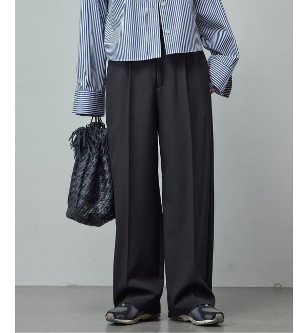 JOURNAL STANDARD「《追加3》ウールライクストレッチスラックス」|スラックス|