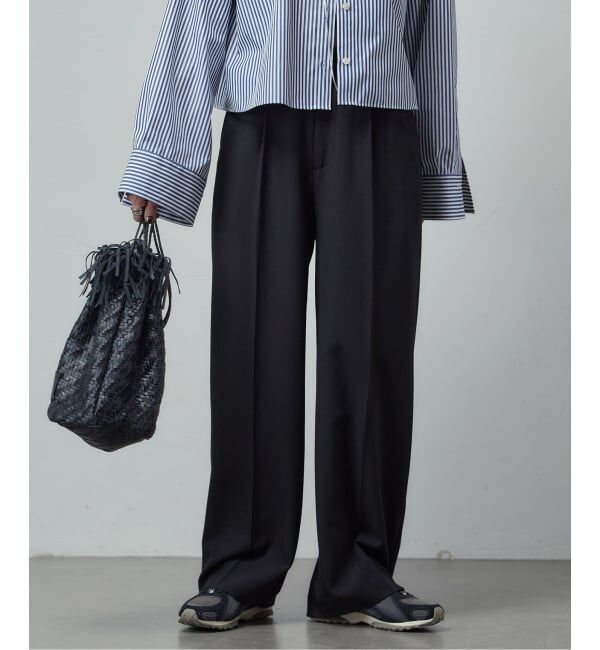 JOURNAL STANDARD「《追加3》ウールライクストレッチスラックス」|スラックス|