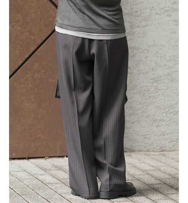 JOURNAL STANDARD「《追加3》ウールライクストレッチスラックス」|スラックス|