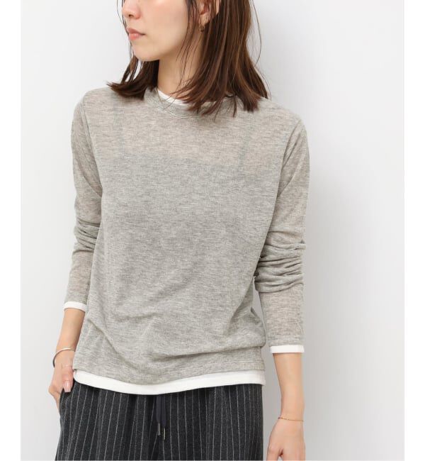 JOURNAL STANDARD relume「《追加》フェイクレイヤードロングスリーブTEE」|Tシャツ・カットソー|