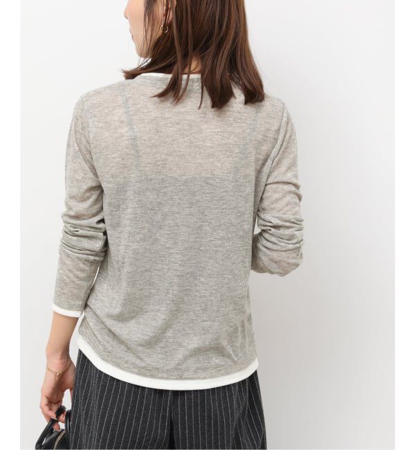 JOURNAL STANDARD relume「《追加》フェイクレイヤードロングスリーブTEE」|Tシャツ・カットソー|