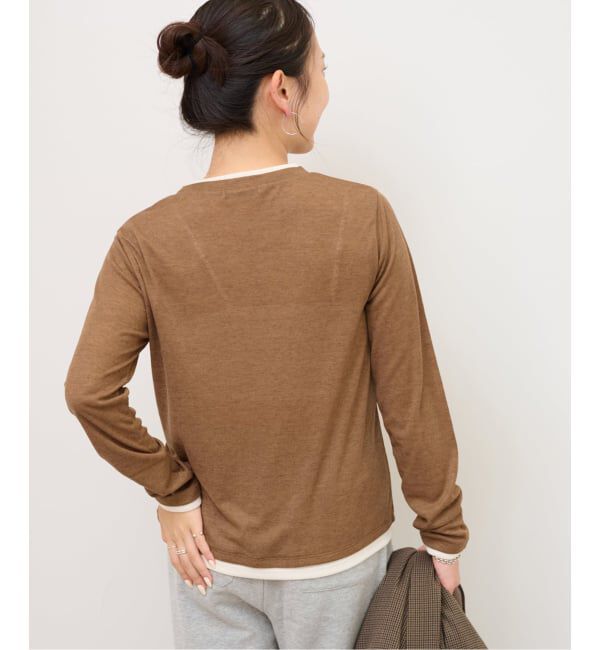 JOURNAL STANDARD relume「《追加》フェイクレイヤードロングスリーブTEE」|Tシャツ・カットソー|