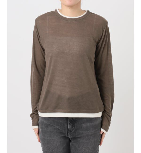 JOURNAL STANDARD relume「《追加》フェイクレイヤードロングスリーブTEE」|Tシャツ・カットソー|