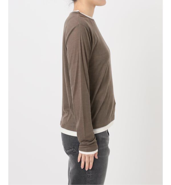 JOURNAL STANDARD relume「《追加》フェイクレイヤードロングスリーブTEE」|Tシャツ・カットソー|