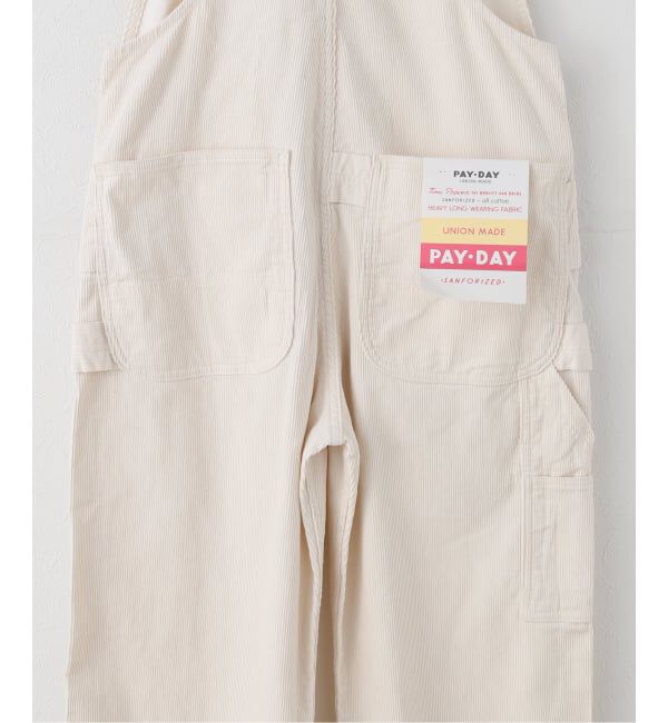 JOURNAL STANDARD relume「《WEB＋一部店舗限定》別注【PAYDAY/ペイデイ】コーデュロイオーバーオール」|オールインワン|