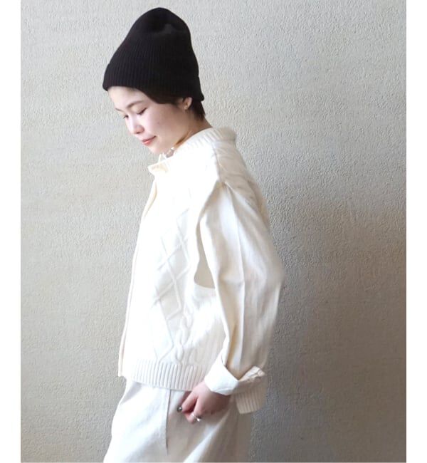 journal standard luxe「【ARMEN】WOOL/CASHMERE 1*1 RIB STITCH WATCH」|ニット帽|