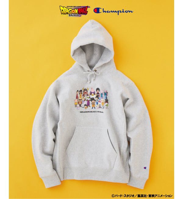 JOURNAL STANDARD「『ドラゴンボールDAIMA』CHAMPION / チャンピオン for JS プリント フーディ」|パーカー|グレー