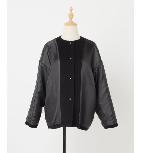 JOURNAL STANDARD「《追加5》スーパー140ビーバーノーカラーショートコート」|ノーカラーコート|