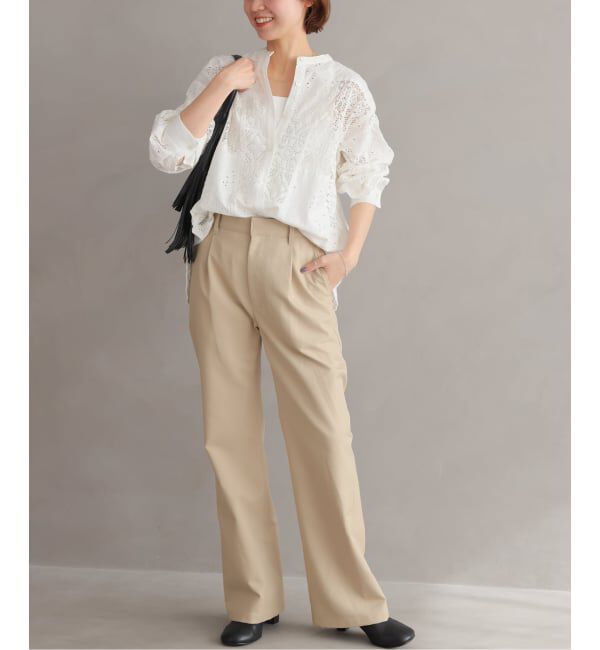 JOURNAL STANDARD relume「《追加 / 新色》パッチワークレースシャツ」|シャツ・ブラウス|