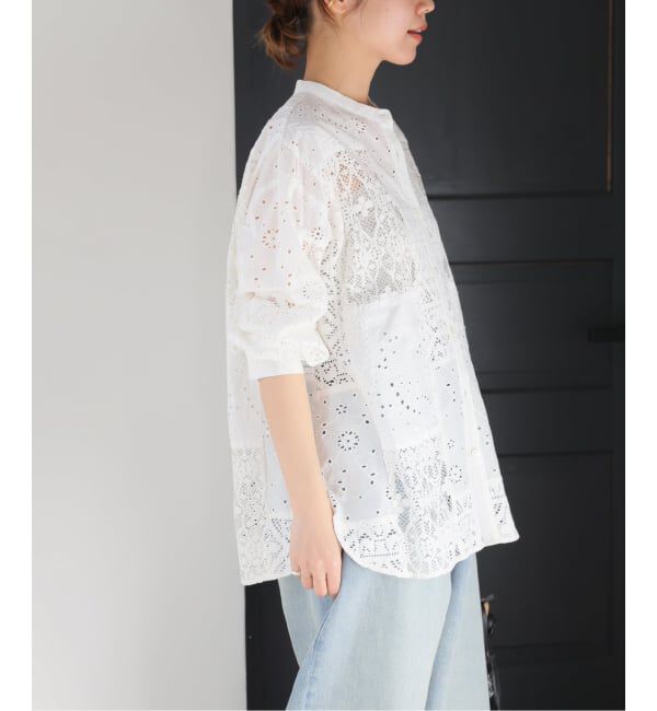 JOURNAL STANDARD relume「《追加 / 新色》パッチワークレースシャツ」|シャツ・ブラウス|