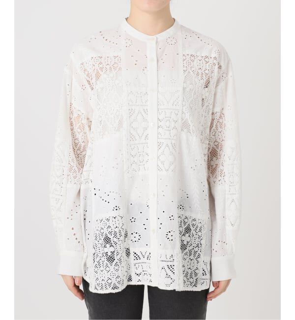 JOURNAL STANDARD relume「《追加 / 新色》パッチワークレースシャツ」|シャツ・ブラウス|