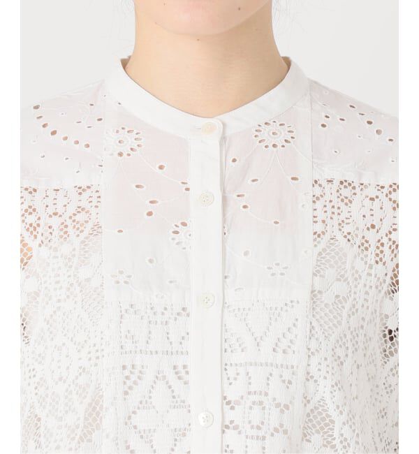 JOURNAL STANDARD relume「《追加 / 新色》パッチワークレースシャツ」|シャツ・ブラウス|