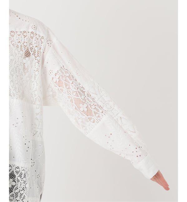 JOURNAL STANDARD relume「《追加 / 新色》パッチワークレースシャツ」|シャツ・ブラウス|