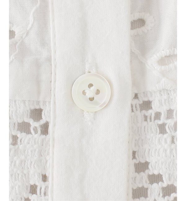 JOURNAL STANDARD relume「《追加 / 新色》パッチワークレースシャツ」|シャツ・ブラウス|