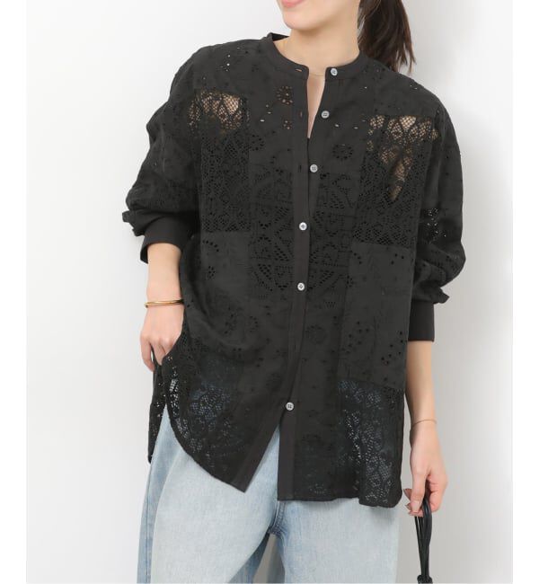 JOURNAL STANDARD relume「《追加 / 新色》パッチワークレースシャツ」|シャツ・ブラウス|