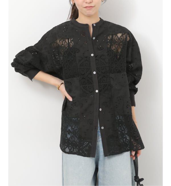 JOURNAL STANDARD relume「《追加 / 新色》パッチワークレースシャツ」|シャツ・ブラウス|