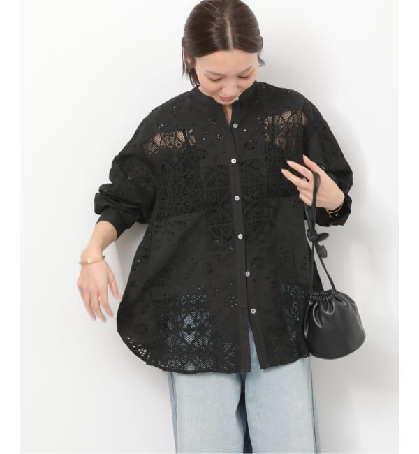 JOURNAL STANDARD relume「《追加 / 新色》パッチワークレースシャツ」|シャツ・ブラウス|