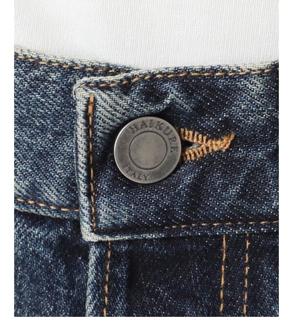 journal standard L'essage「《予約》【HAIKURE/ハイクル】BETHANY SHORT LENGTH INTENSE BLU　デニムパンツ」|デニム|