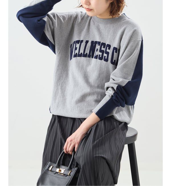 journal standard L'essage「別注【INSCRIRE/アンスクリア】ハイブリッドスウェット」|スウェット・ジャージ|グレー