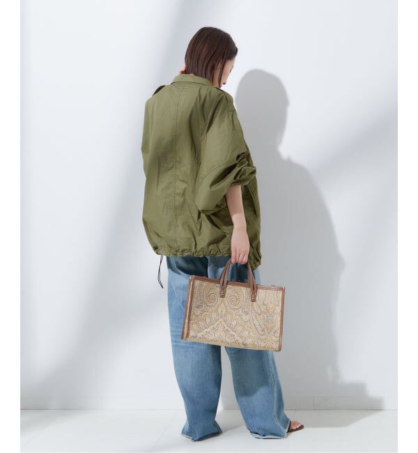 journal standard L'essage「《追加予約》別注【ILL ONE EIGHTY/イル ワンエイティ】ショートブルゾン」|ミリタリージャケット|