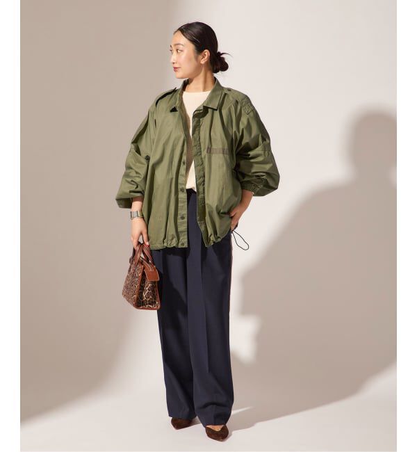 journal standard L'essage「《追加予約》別注【ILL ONE EIGHTY/イル ワンエイティ】ショートブルゾン」|ミリタリージャケット|