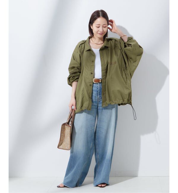 journal standard L'essage「《追加予約》別注【ILL ONE EIGHTY/イル ワンエイティ】ショートブルゾン」|ミリタリージャケット|