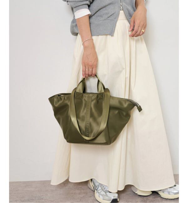 JOURNAL STANDARD relume「《WEB限定追加予約》relumeナイロントートバッグ」|トートバッグ|カーキ