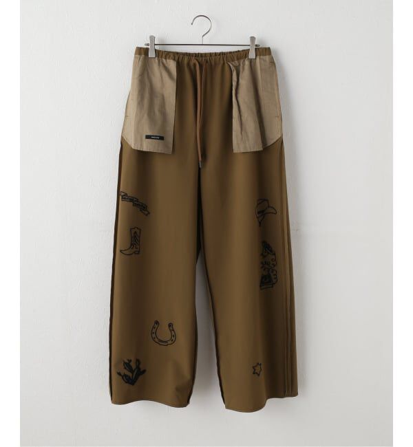 JOURNAL STANDARD「メキシカンシシュウパンツ」|スラックス|