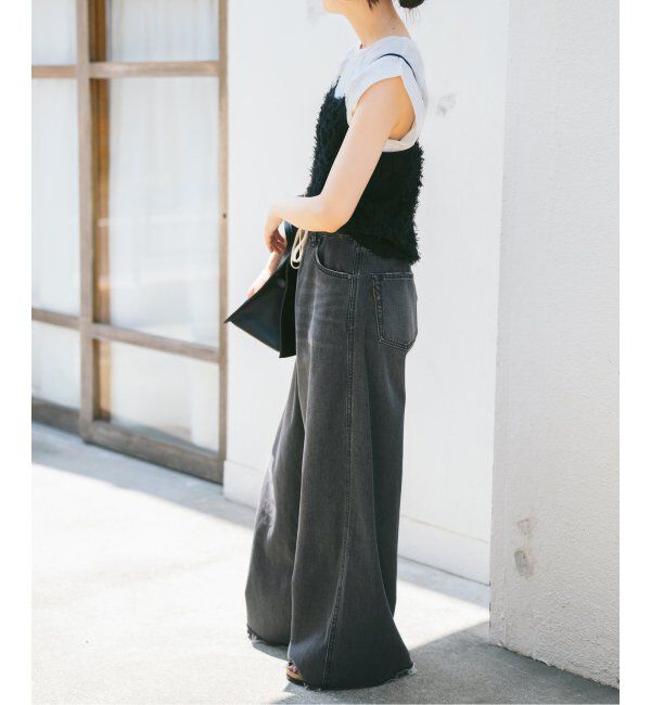 Spick and Span「5 1/2 SOFT DRAWSTRINGDENIM」|デニム|