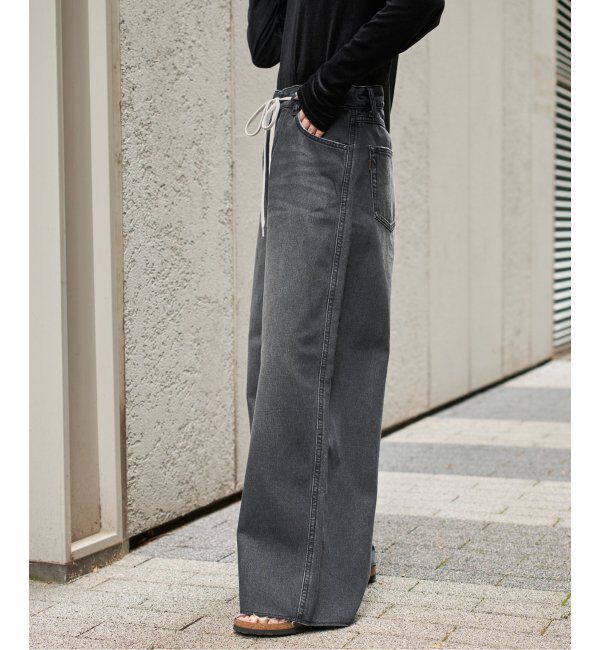 Spick and Span「5 1/2 SOFT DRAWSTRINGDENIM」|デニム|