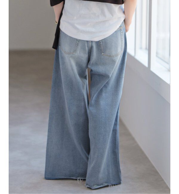 Spick and Span「5 1/2 SOFT DRAWSTRINGDENIM」|デニム|