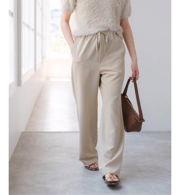 Spick and Span「ダブルクロスイージーパンツ」|その他|