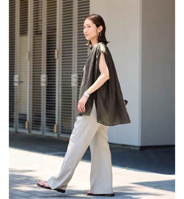 FRAMeWORK「≪追加・洗濯機洗い可能≫ウォッシャブルイージースラックス 3」|スラックス|