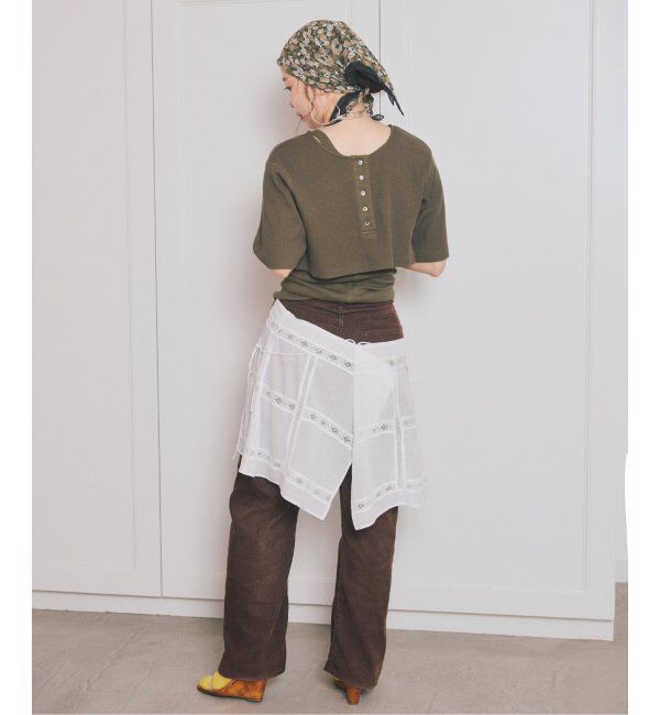 FRAMeWORK「oll*FRAMeWORK レイヤードサーマルT」|Tシャツ・カットソー|