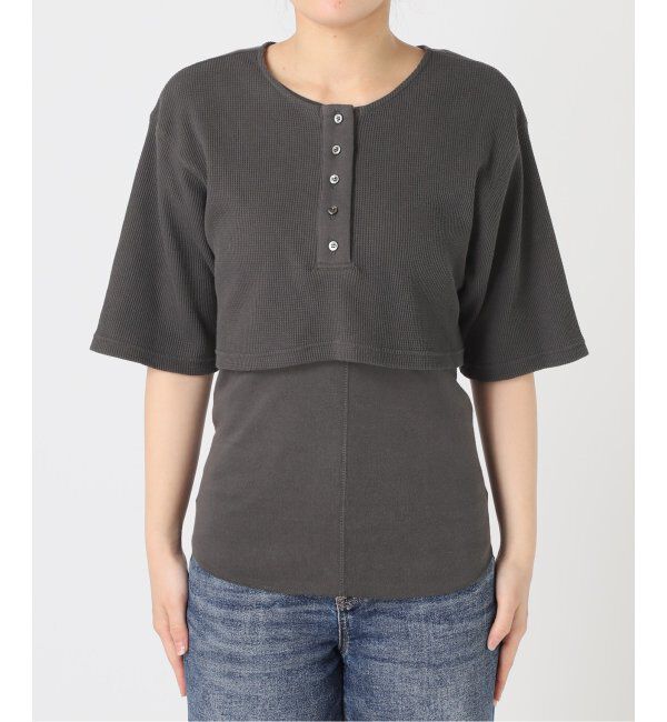 FRAMeWORK「oll*FRAMeWORK レイヤードサーマルT」|Tシャツ・カットソー|