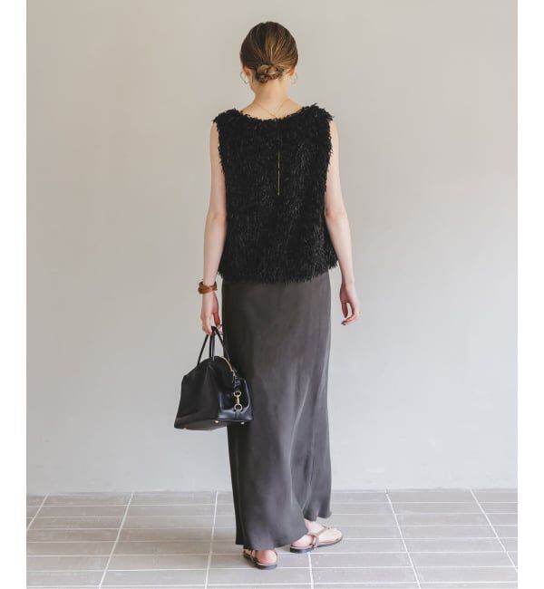 NOBLE「《追加3》キュプラナローAラインスカート」|スカート|