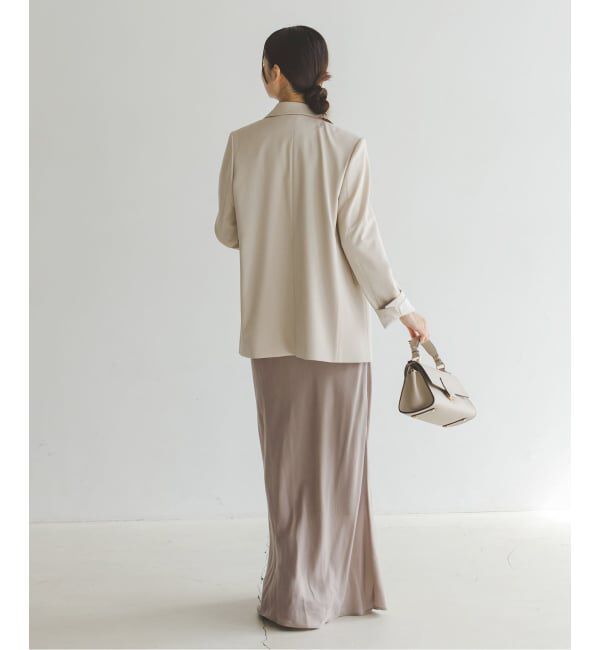 NOBLE「《追加3》キュプラナローAラインスカート」|スカート|