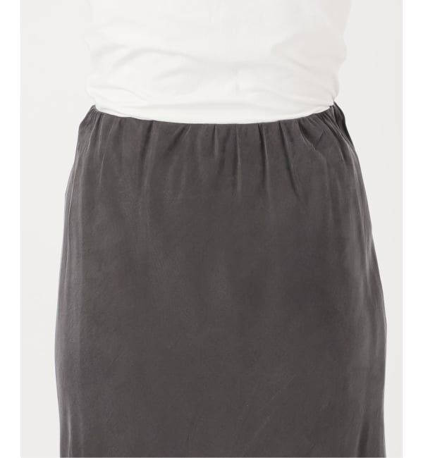 NOBLE「《追加3》キュプラナローAラインスカート」|スカート|
