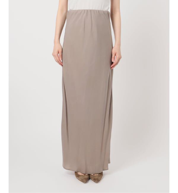 NOBLE「《追加3》キュプラナローAラインスカート」|スカート|