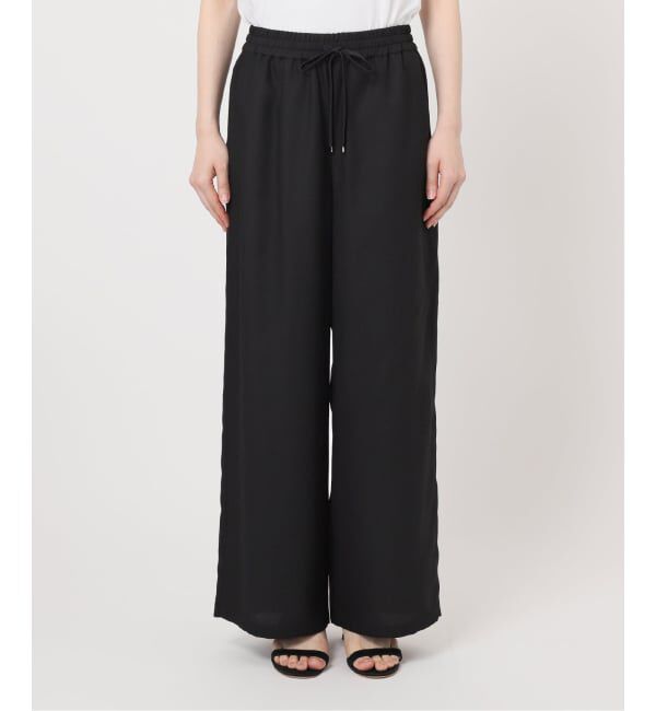 Spick and Span「《WEB限定 / 追加》ジョーゼットイージーパンツ」|スラックス|