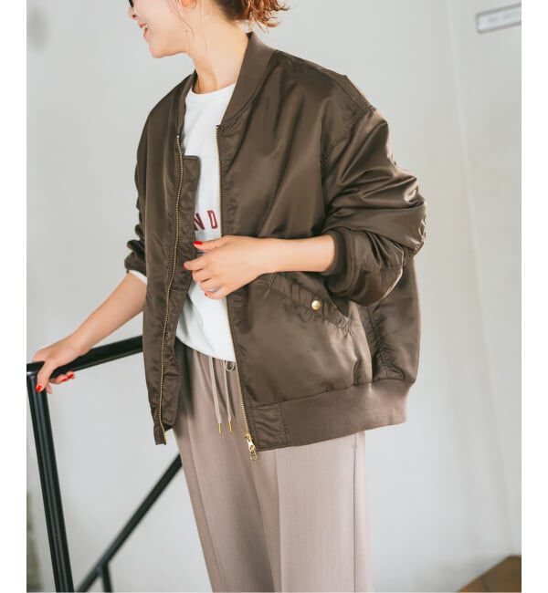 Spick and Span「ナイロンダブルジップブルゾン」|その他|