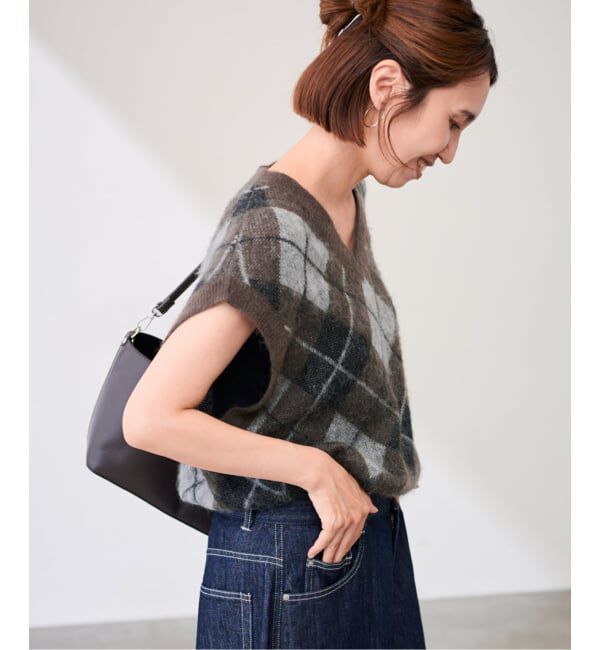 FRAMeWORK「アーガイルベスト」|ベスト・ジレ|