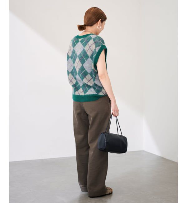 FRAMeWORK「アーガイルベスト」|ベスト・ジレ|