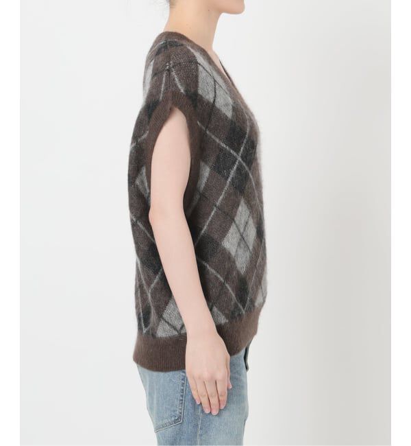 FRAMeWORK「アーガイルベスト」|ベスト・ジレ|