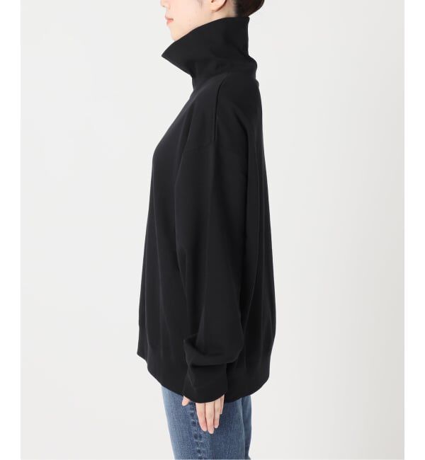 Spick and Span「《WEB限定 / 追加》裏毛ハイネックプルオーバー」|スウェット・ジャージ|