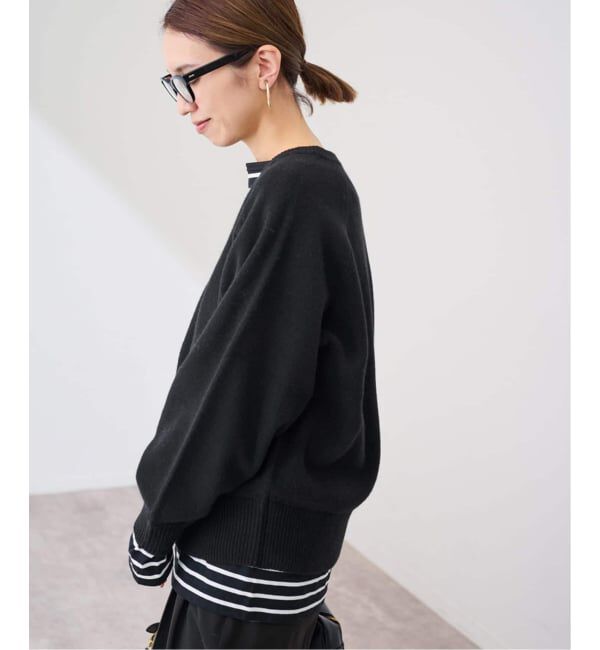 FRAMeWORK「ショルダースナップボーダーTee」|Tシャツ・カットソー|