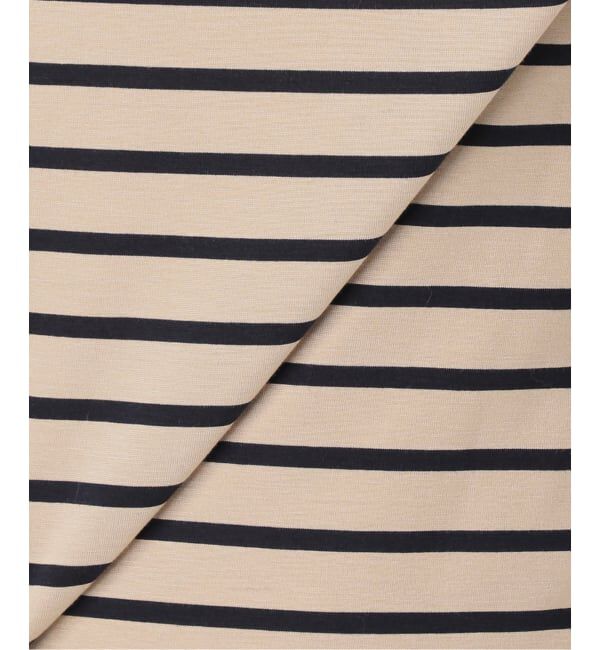 FRAMeWORK「ショルダースナップボーダーTee」|Tシャツ・カットソー|