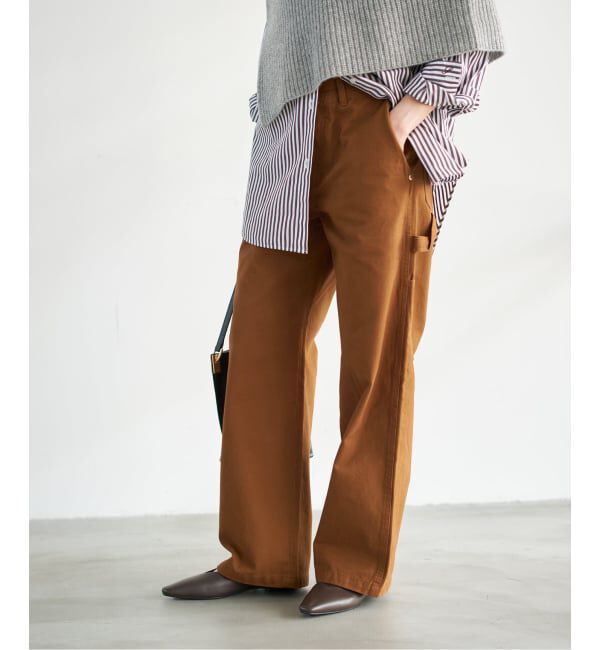Spick and Span「≪洗濯機洗い可≫起毛ペインターチノ」|チノ|