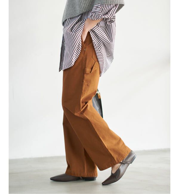 Spick and Span「≪洗濯機洗い可≫起毛ペインターチノ」|チノ|