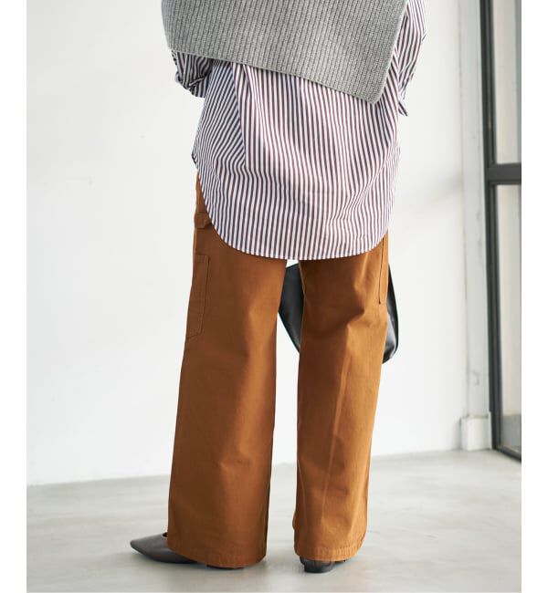 Spick and Span「≪洗濯機洗い可≫起毛ペインターチノ」|チノ|